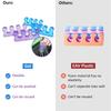 2pcs Toe Valgus Special Fixer Toe Overlap Corrector Toe Separator Foot Bone Four-hole Toe Divider Pedicure Tools Professional