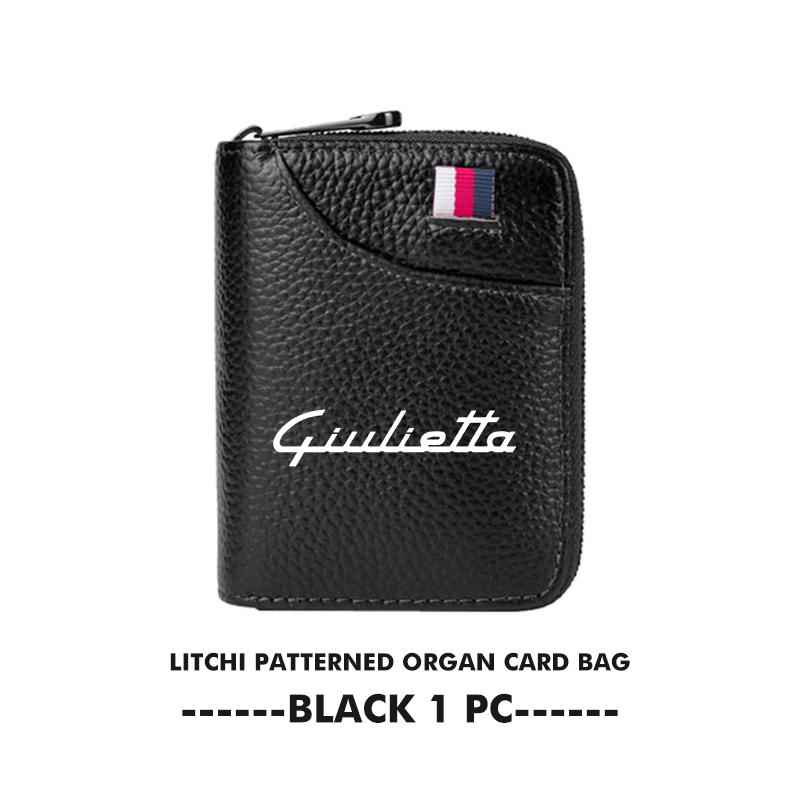 Car Stickers For Alfa Romeo Car Men Women Wallet Multi-functional Coin Cash Storage Bag Card Clip Protector Cover For Alfa Romeo