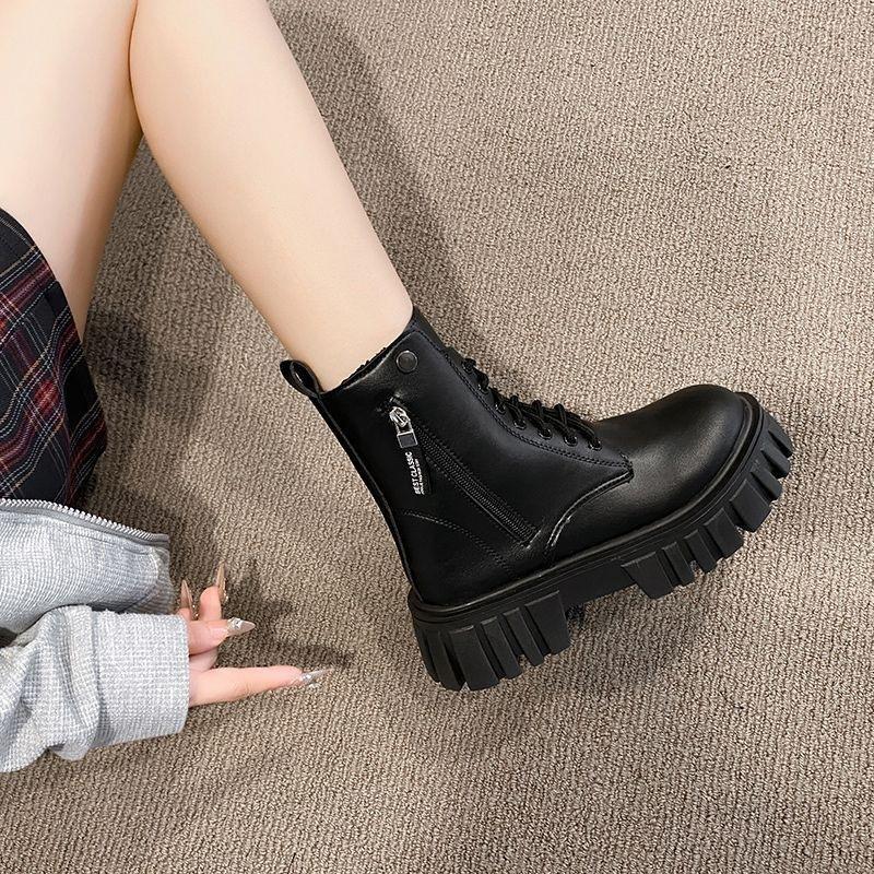 Fashion Boots Female Pastoral Floral Wind Fresh Natural Vacation Casual Fairy Wind Dating Vintage Premium