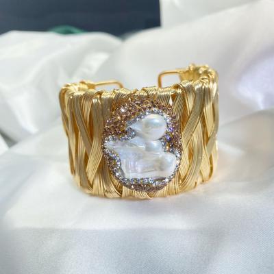 Natural Baroque Bracelet New Design Feel Handicrafts Versatile Small Group Handicrafts