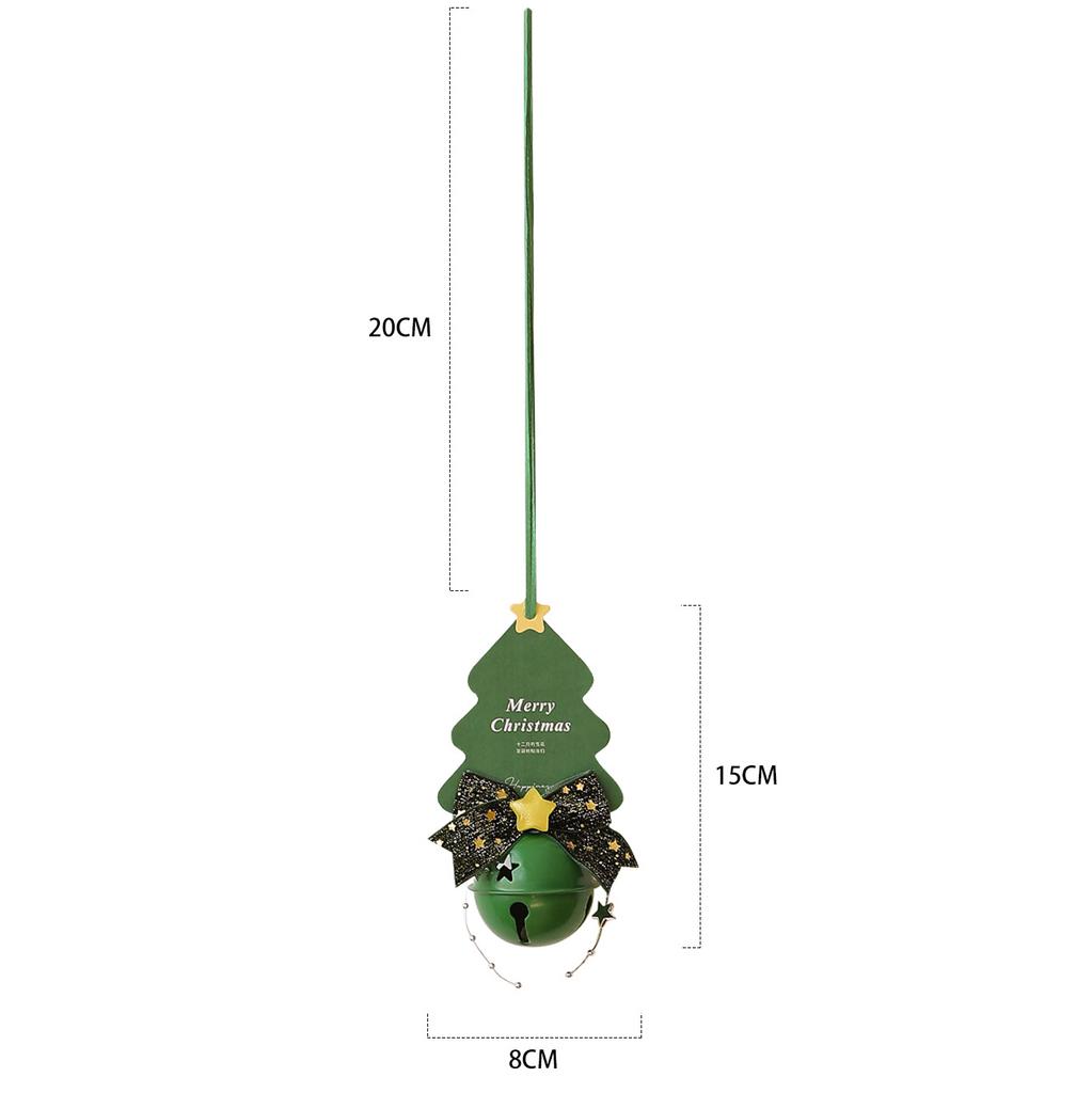 Christmas Tree Decorations Creative Ornaments Festive Hanging Decor Car Hanging Bells Gift Holiday Party Decor for Home Office