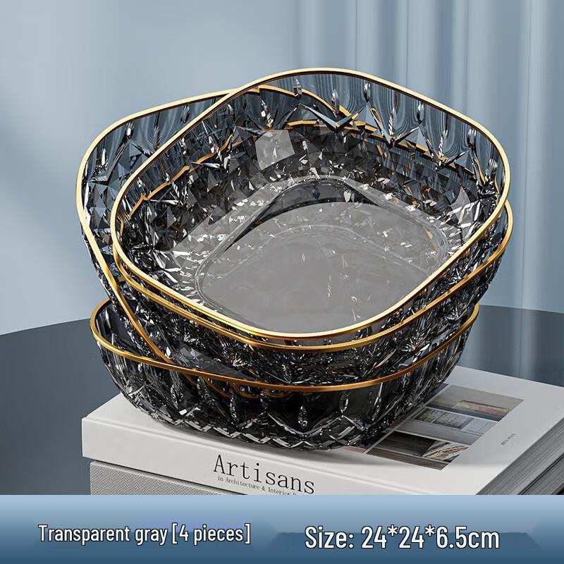 

HANDUNYOU Ceramic Festive Dried Fruit Plate