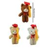 Cute Graduation Bear Doll 14cm Dr Bear Doll Cartoon Bear Pendant  Graduate Gifts