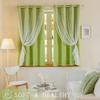1 Panel Beige Color Star- Cut Blackout Curtains, Double- Layer Curtain with Star Cut- Out Curtain for Living Room