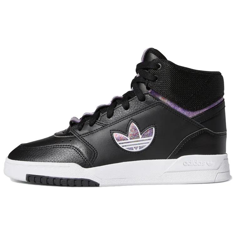 adidas Originals Drop Step Xl 'Black White Purple' Women's (Unisex) Skate Shoes FY3226