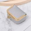 Women'S Mini Jewelry Box Exquisite Kiss Lock Coin Bag Portable Travel Ring Box,Suitable For Storing Earrings,Rings,And Necklaces