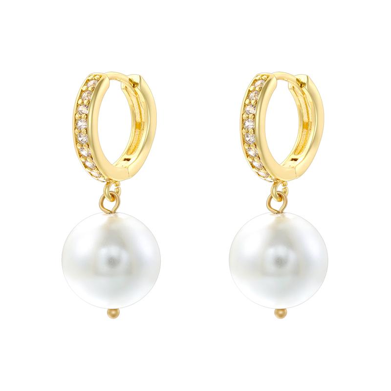 ZHUKOU 7 kinds of different earring clasp pearl earrings for women :VE1405-VE1411