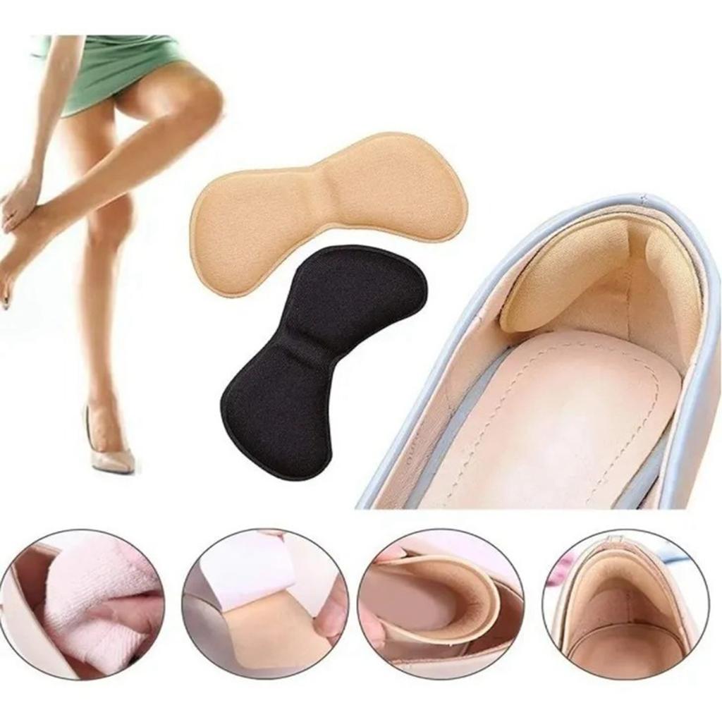 1 Pair Heel Pads Soft Comfortable Heel Cushions Inserts Prevent Heel Slip and Blister Heel Grips Liner for Loose Shoes
