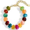 Candy Color Women Choker Large Clavicle Chain Aesthetic Beaded Necklace  Jewelry Gift