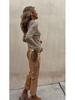 2024 European & American Sequin Mesh Slim-Fit Long-Sleeve Top