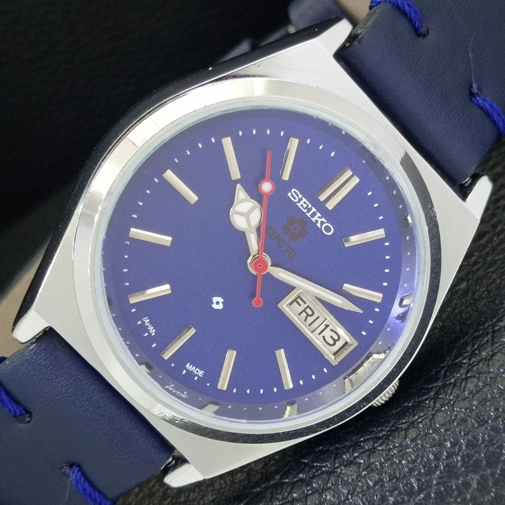 REFURBISHED VINTAGE SEIKO EXPO 70 AUTOMATIC 6309A JAPAN MENS WATCH a441837-1 Sk-a441837