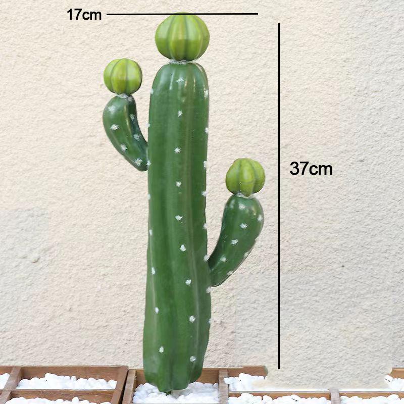 Artificial Cactus Fake Big Cactus Plants Faux Cacti Saguaro for Indoor Outdoor Home Office Shop Garden Decoration