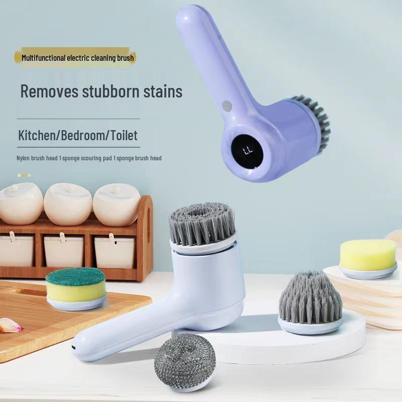 Wireless Multifunctional Electric Shoe and Cleaning Brush for Household Use