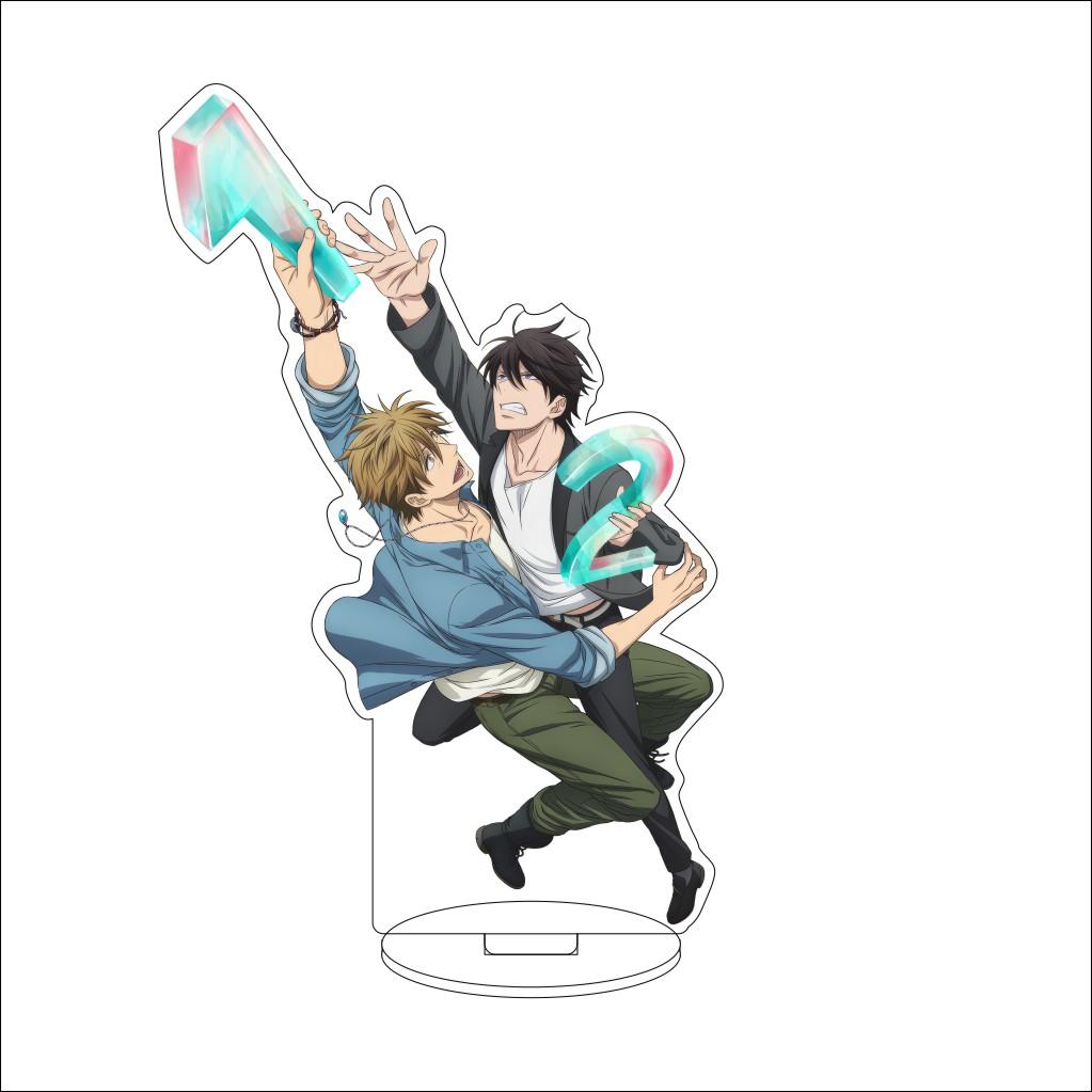 16CM Anime Dakaretai Otoko 1-i ni Odosarete Imasu Cosplay Acrylic Stand Ornaments JYUNTA AZUMAYA Figure Stand Halloween Gifts