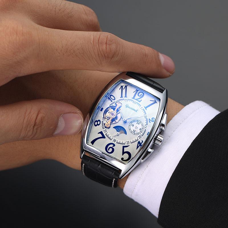 Mechanical Watches, Barrel-type Mechanical Watches, Men's Watches, Fully Automatic, Tourbillon Automatic Mechanical Watches