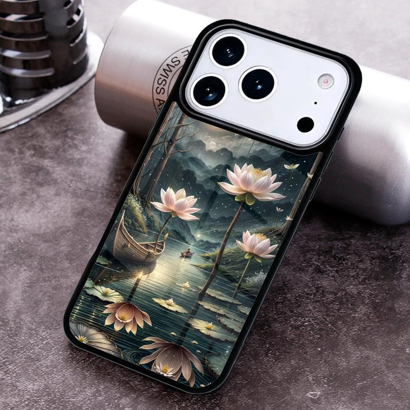 Cottagecore Floral Sun Phone Case For iPhone 17 16 15 14 13 12 11 Pro Max Plus 17Air Soft Silicone Cover
