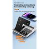 3 In 1 Wireless Magnetic Charger Station With Clock Display