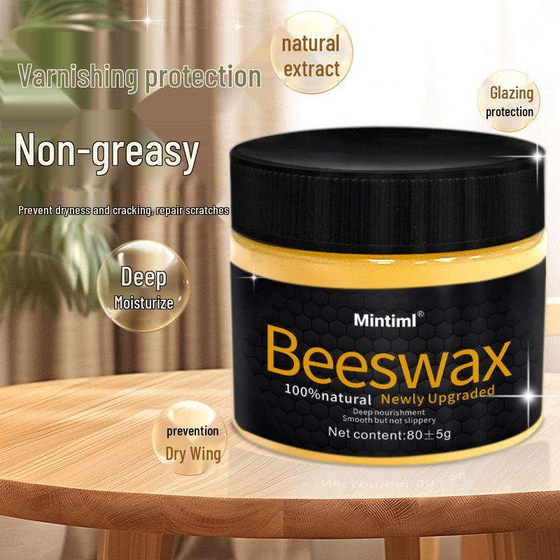 Mahogany Wood Floor and Furniture Beeswax Polish