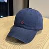 Fashion Hat Zhang Jingyi with Baseball Cap Women's 1 New Korean Version Soft Top Wide Brim Big Face Show Face Small Peaked Cap