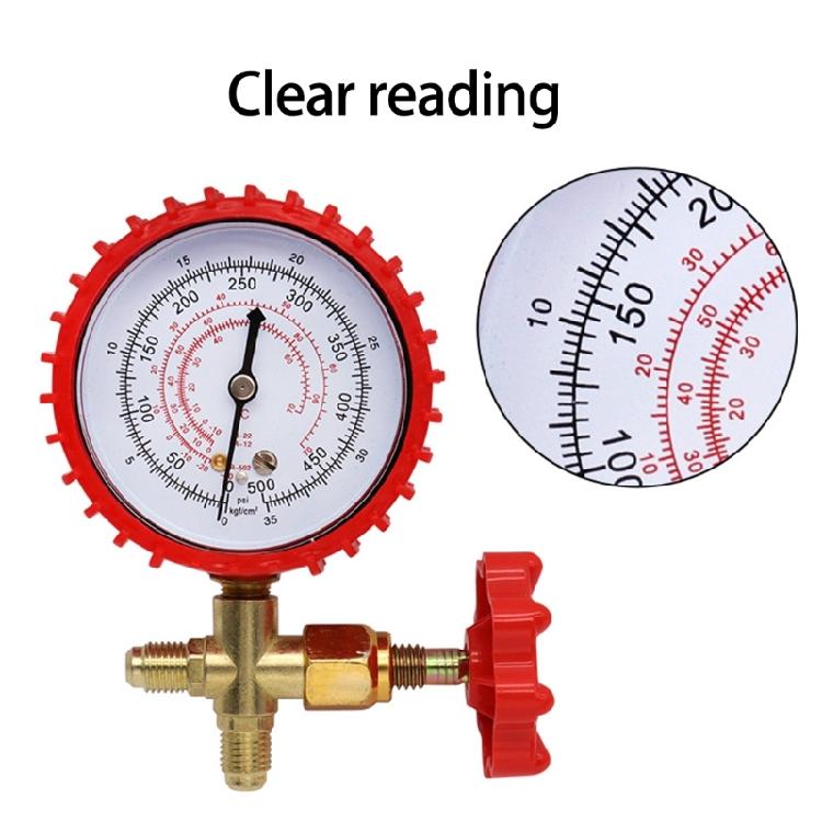 Upgraded Pressure Gauges Car Air Pressure Meter for Refrigerants Recharges Meter