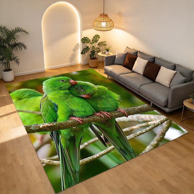 Green Love Living Room Nonslip Area Rug Soft Carpet For Bedroom Game Playroom Sofa Office Home Decor Doormat Christmas Gift C9301886