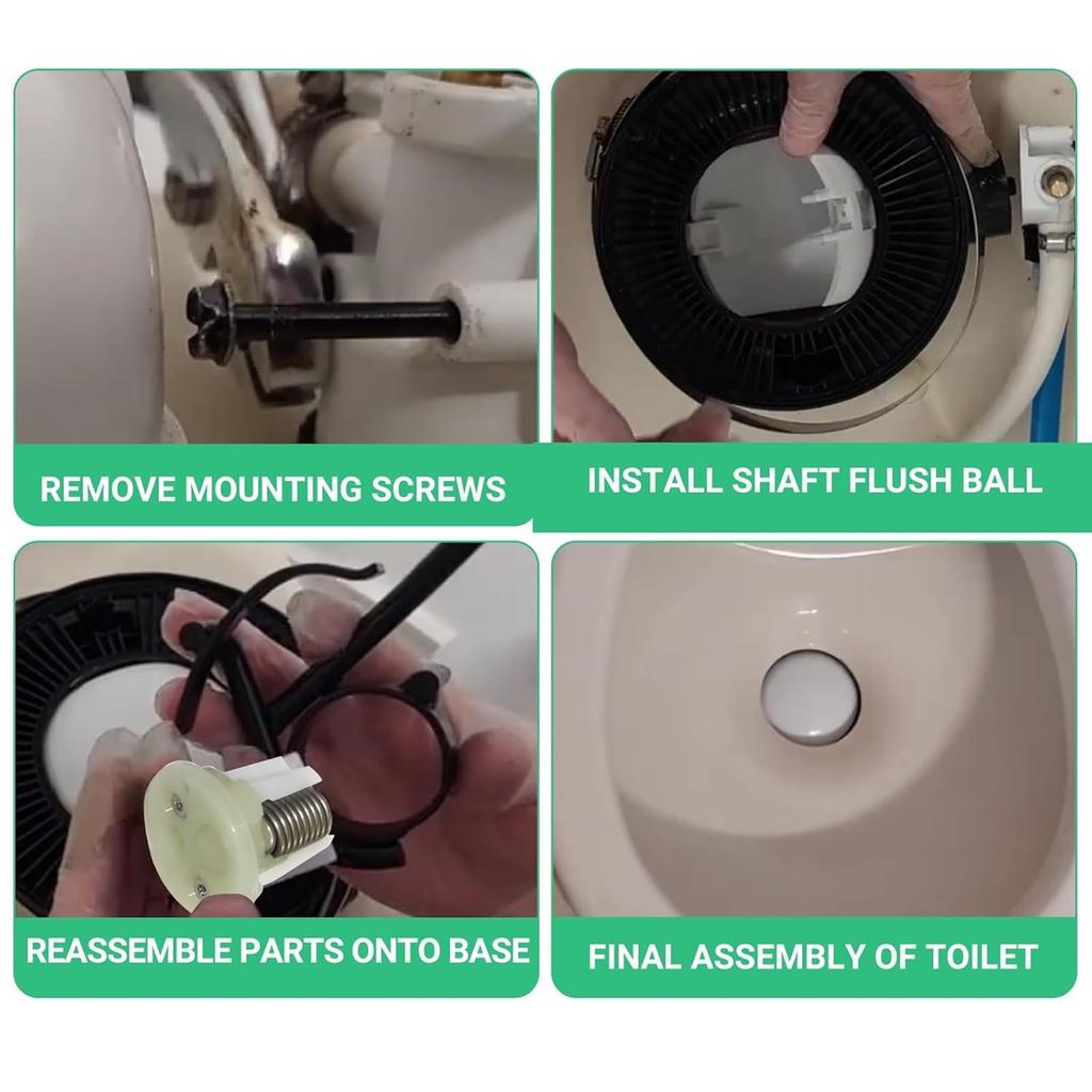 Kit complet cu bilă pentru toaletă 385318162 600342537 600342766 Pentru rulote, asigurând o funcționare silențioasă și o utilizare de lungă durată