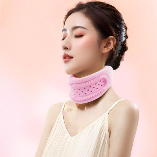 Yousheng Neck Support Brace for Pain Relief Adjustable Cervical Collar Neck Sleeve with Memory Foam Neck Protectors Wraps