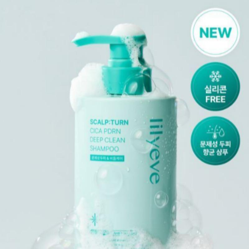 Lillyeve Scalptern Cica PDRN Deep Clean Shampoo 500g