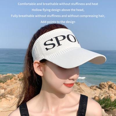 Sun Protection Hat Women'S Anti-Uv Sun Hat Outdoor Running  Duck Tongue Sun Hat