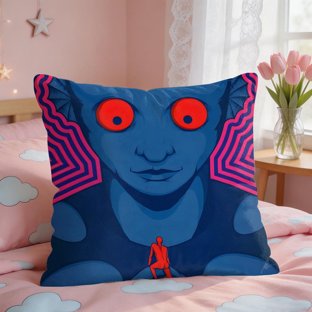 Fantastic La Planete Sauvage Cushion Cover Square Short Plush Pillow Case Living Room Sofa Home Decor Funda X