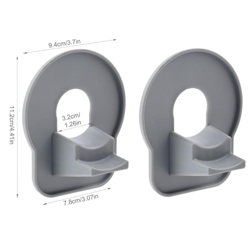 Pool Hose Support Brackets Swimming Pool Pipe Holder Plastic Texture Perfect for Pools Ground Mounted Stabilizers