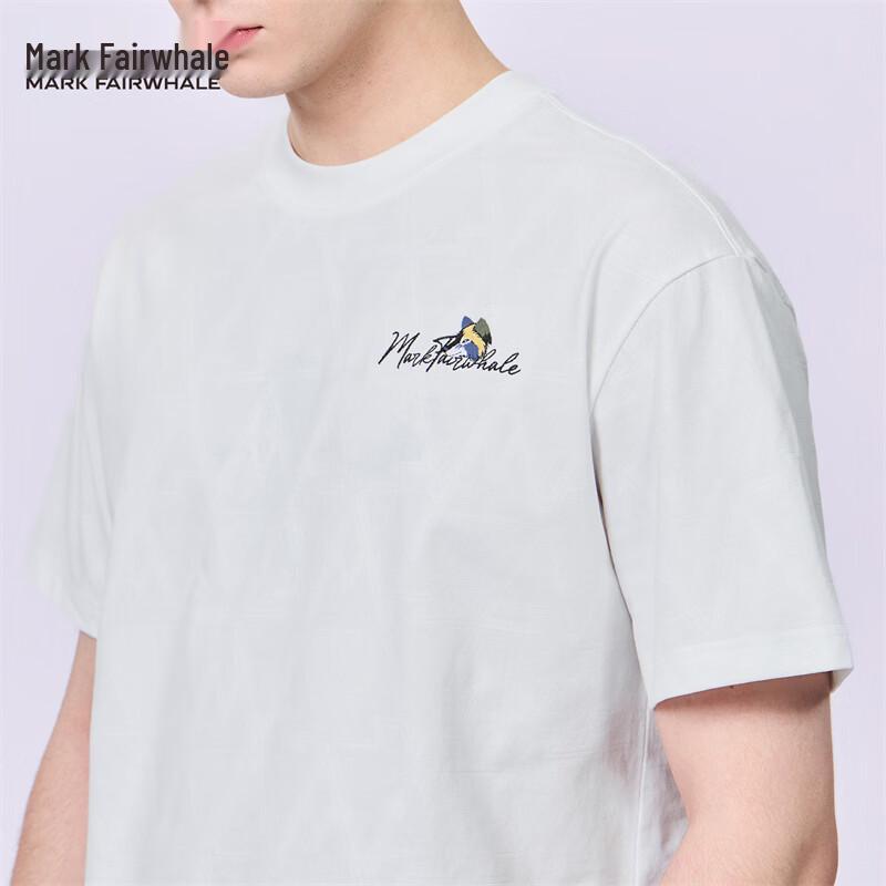 Mark Fairwhale Men's Embroidered Short Sleeve T-Shirt