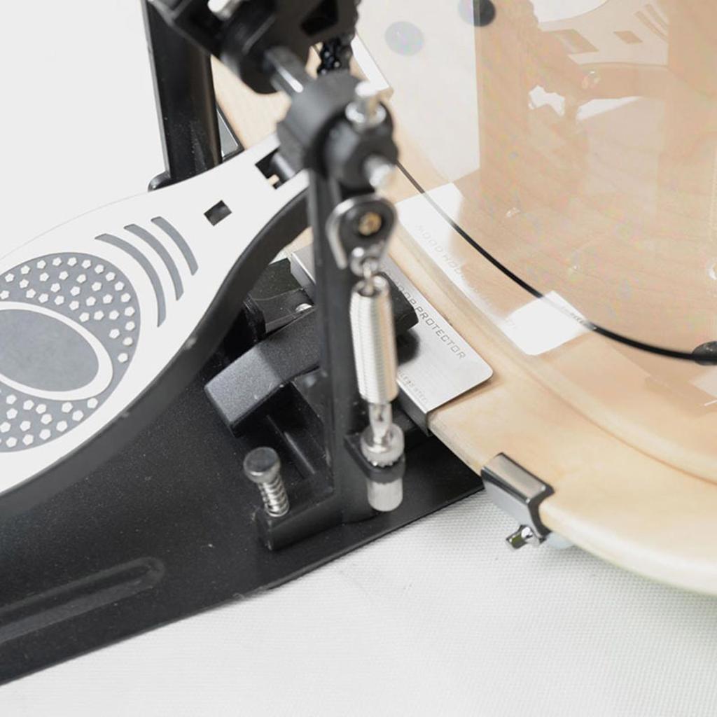 Stainless Drum Hoop Guard for Wooden Bass Drum Hoop Grip Bass Drum Hoops Protector Drum Ring Protector Drum Edge Trim