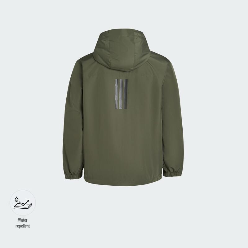 adidas Unisex Water-Repellent Hooded Casual Jacket