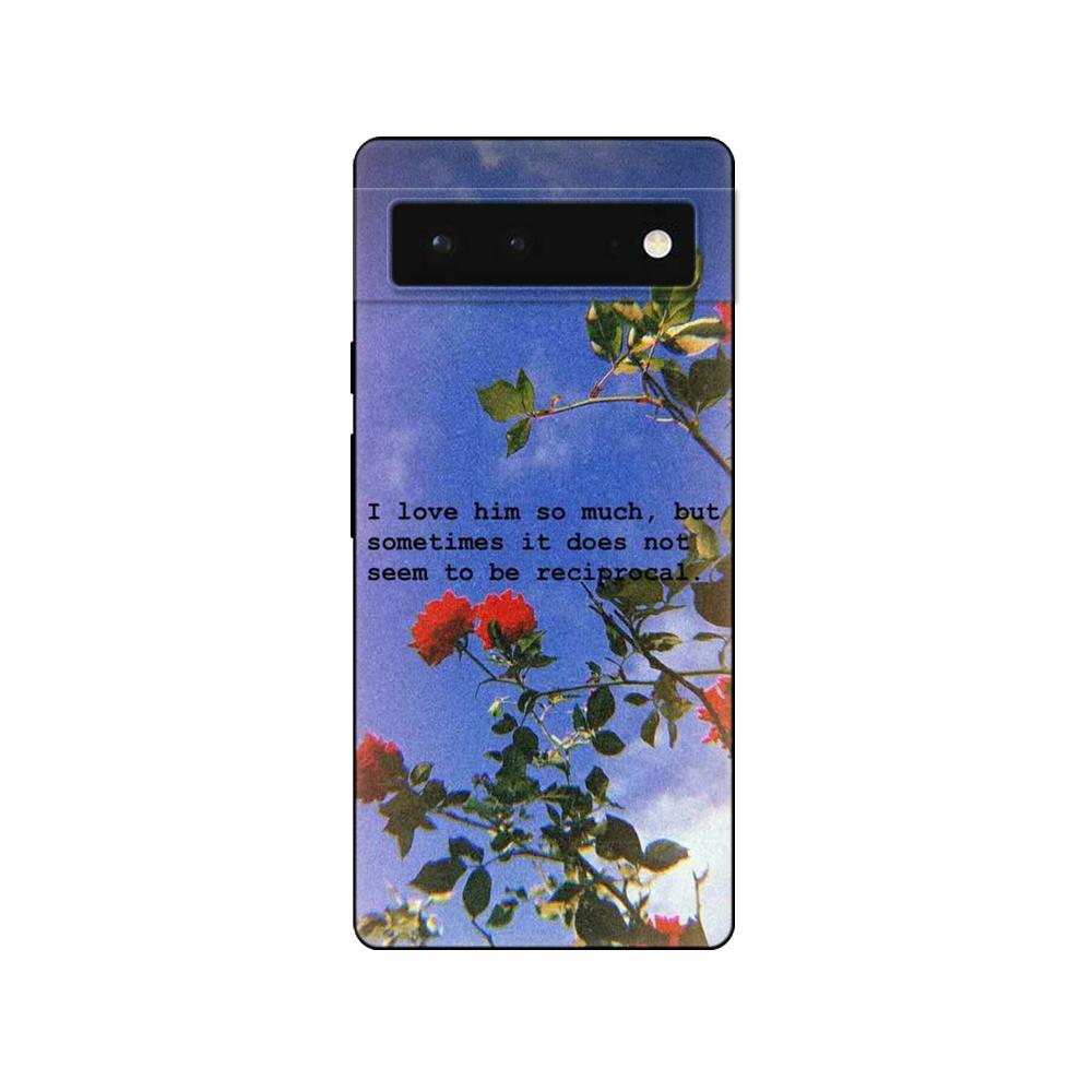 Für Google Pixel 6 Hülle Für Google Pixel 6 Pro Hülle Telefonrückseite Für Google Pixel6 Pixel 6Pro Soft Case Funda schwarzes TPU-Case