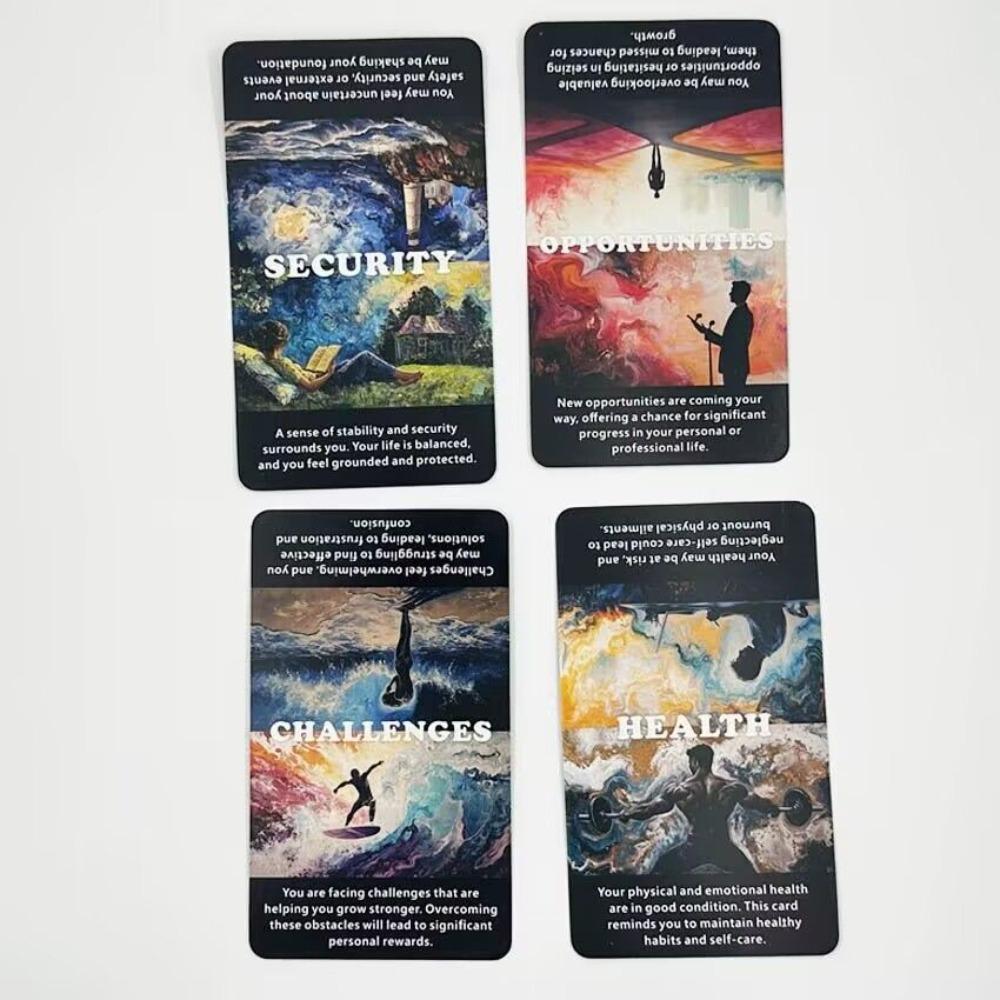 Harmony Heart Oracle Deck: 12*7cm 56 Pcs Intuitive Guidance for Personal Growth, Emotional Healing & Relationship Clarity