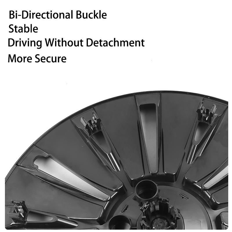 4PCS 19 Inch Hub Cap for Tesla Model Y Wheel Hubcap Performance Replacement Right&Left Wheel Cap Full Rim Cover Accessories
