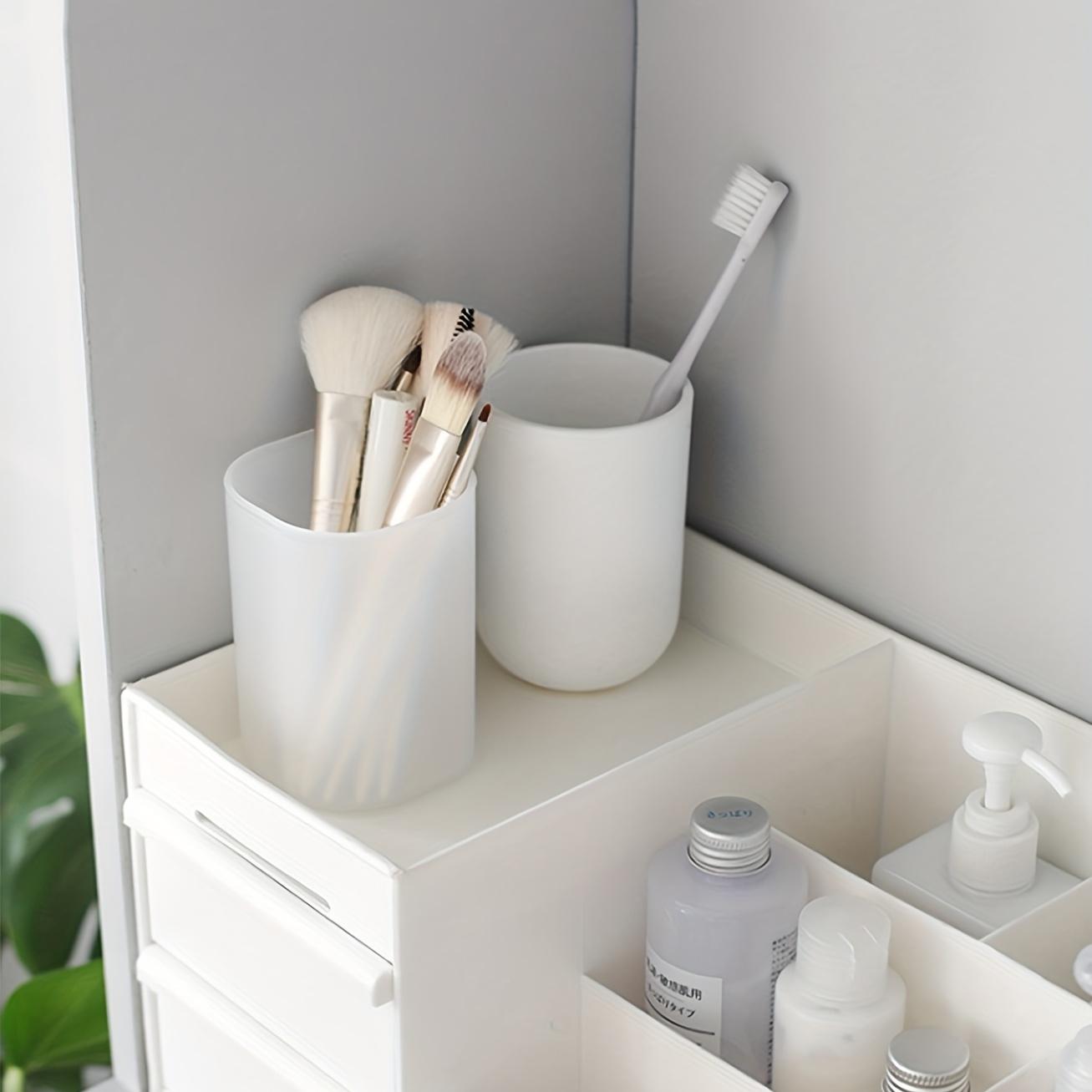 

1шт-простой настольный контейнер контейнер для ручек кистей для макияжа Канцелярский контейнер