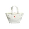 Adidas Polyamide Sports Bag, Tote Bag, Shopping Bag, Shoulder Bag, Handbag Regular Unisex White
