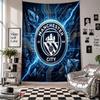 Arazzo da parete Manchester City Decorazione per la casa Tessuto da appendere a parete per camera da letto Soggiorno Sfondo