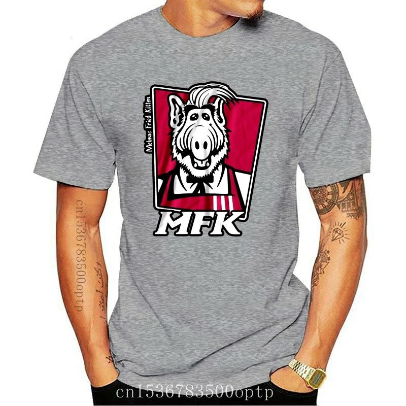 New T-Shirt Alf 6 Kult Schwarz Melmac, Lecker Katze, Ufo, Kom?die, Kult, Serie Streetwear Lustige Druck Kleidung Mans T-Shirt 20