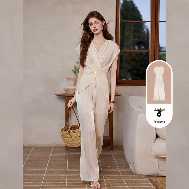Women s Elegant Summer Two-Piece Set S