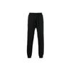 Solid Logo Print Sweatpants Men Bottoms Black 761565985-V0029