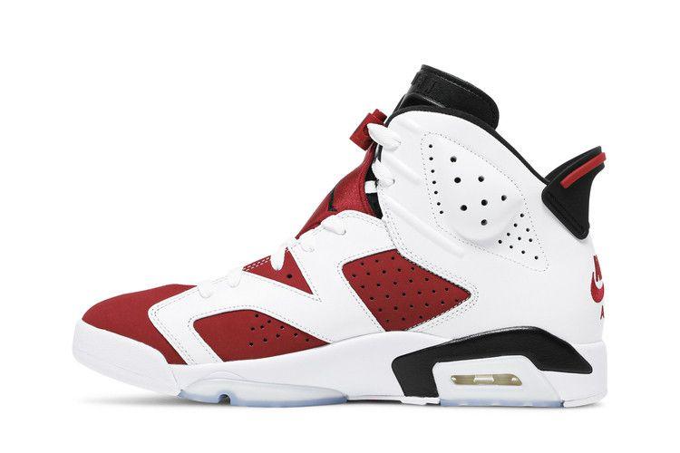 Men's Sneakers Jordan 6 Retro Carmine (2021) White/Black-Carmine