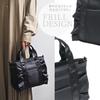 Nylon frill tote shoulder for italy 121116 [Guccio Italy] bag, 2-way bag, handbag, square, cute, events, women's fashion, (BLACK)