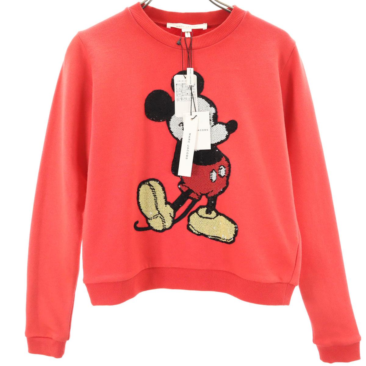 

unused MARC JACOBS made in Italy Sequin Mickey Mouse Long sleeve sweat trainer Women Used