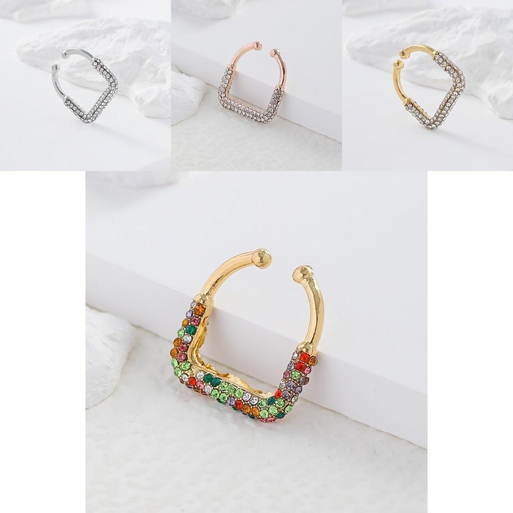 Modern Alloy Ushaped Ear Clips Simple Yet Elegant Design For Women Fashionforward