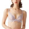 Wired Lace Lightweight and Sheer Tuche White D65 Bra, Bra, Comfortable, Bra, JB3025H, Women's, Sax,