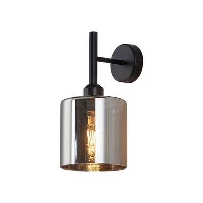 Decorative Wall Light - BV - BV01-00073 - Smoked Glass - 1xE27 23W - Indoor