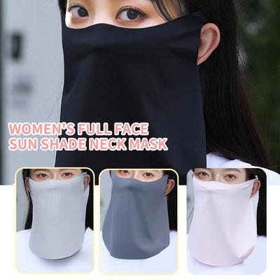 Letná maska na ochranu pred slnkom z ľadového hodvábu Bezšvová Ochrana tváre a krku Anti-UV Priedušná Vonkajšia Cyklistika Jazda Beh Maska na tvár